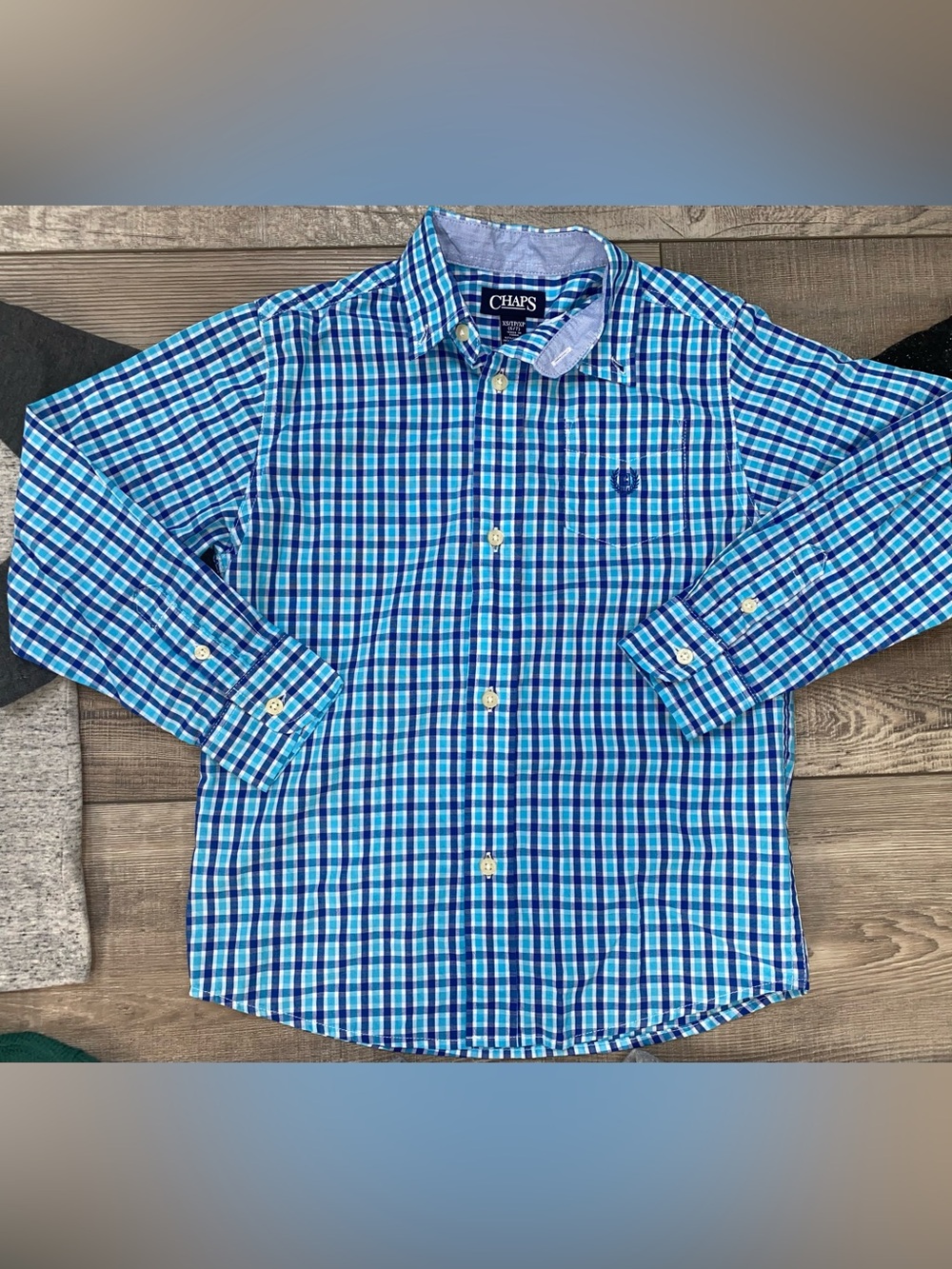 🍂 Boy’s Long Sleeve Fall Winter Shirts Sweater Tops Clothing Bundle Lot Size 6/7 - Picture 3 of 10